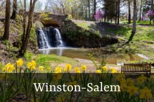 winston-salem location of queen city